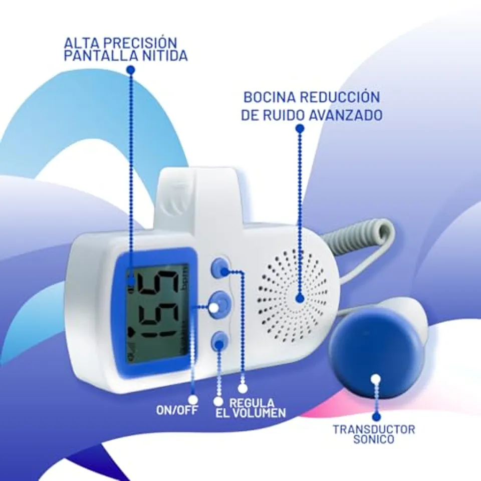 Doppler Fetal Portátil Recargable - Image 2
