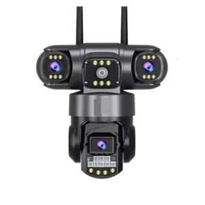 Cámara 4G con Tarjeta SIM, 12 MP, 6K, Tres Lentes