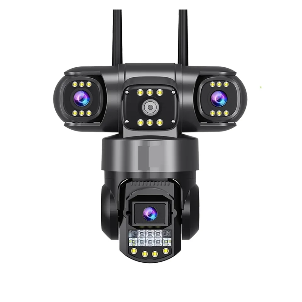 Cámara 4G con Tarjeta SIM, 12 MP, 6K, Tres Lentes