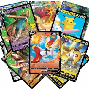 Pokemon Cards - 50 cartas surtido lote con V Pokemon garantizado