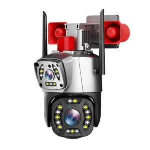 CAMARA WIFI PARA EXTERIOR DOBLE LENTE